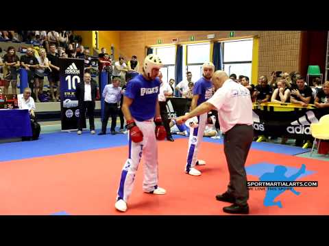 Laszlos Gombos vs Zsolt Moradi - Grand Championship Final - BESTFIGHTER WAKO World Cup 2014 Merge