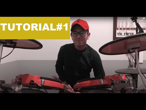 8th note rock pattern / tutorial#1