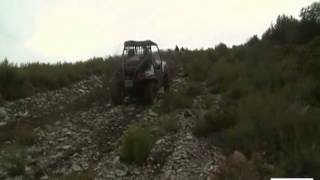 preview picture of video 'ruta sarria 4x4 2014 cortafuegos largo atvs y motos arviza'