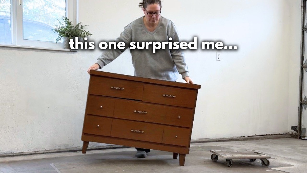 I Took a “Cheap” Laminate Dresser… and Made It Look Custom