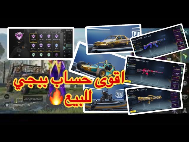 حساب ببجي عالمية  كل مسج