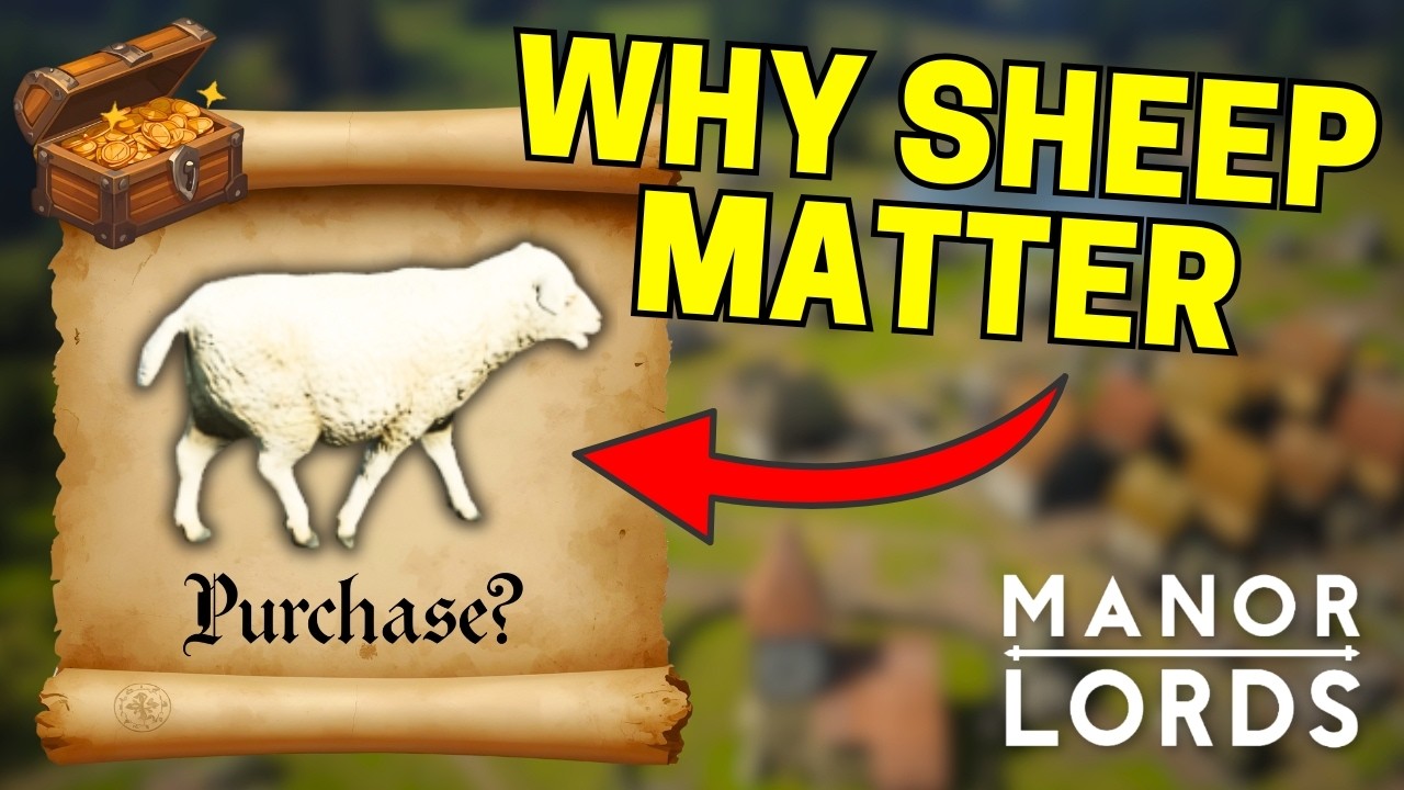 How SHEEP Fix Your CLOTHING & ECONOMY – Manor Lords Update Breakdown