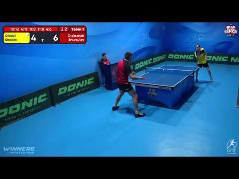 21:00 Oleksii Shelest 2-3 Oleksandr Zhuravlov West 5 WIN CUP 02.11.2022 | TABLE TENNIS WINCUP