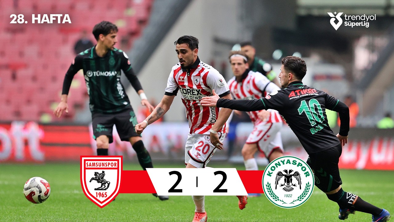 Samsunspor vs Konyaspor Highlights