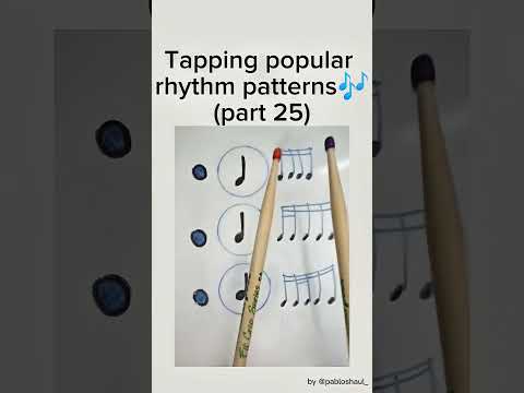 Playing the most popular rhythm patterns in music🎶#part25
