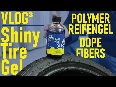 HQS Autopflege - Vlog³ - DopeFibers (Polymer) ShinyTireGel