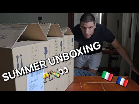 SUMMER WINE UNBOXING 📦🍾👀