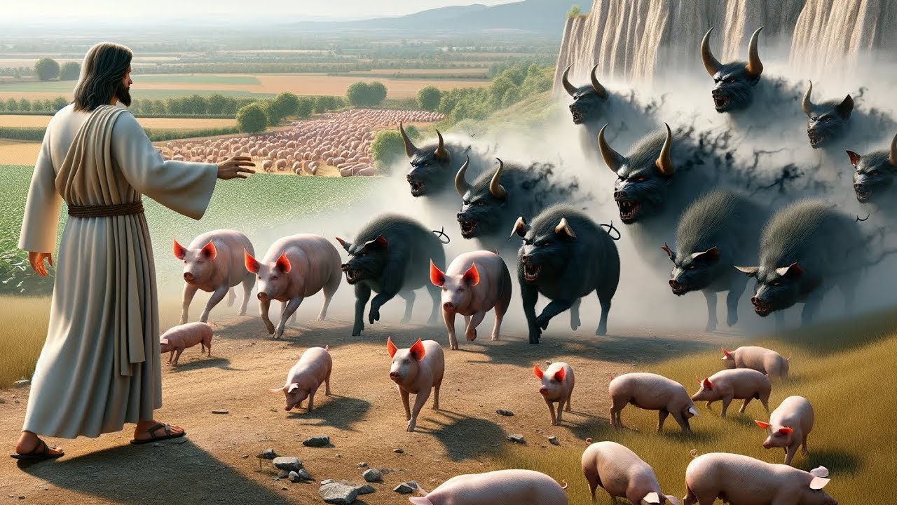 THE DARK REASON WHY THE DEMONS ASKED JESUS FOR PIGS | Biblical Mysteries