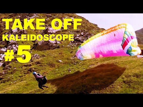 Paraglider Takeoff Kaleidoscope XXL #5