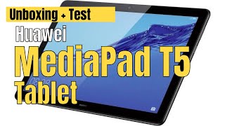 Unboxing Huawei MediaPad T5 10.1 Zoll Tablet Test