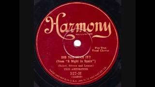 Fred Rich & his Orchestra - Did You Mean It - 1927