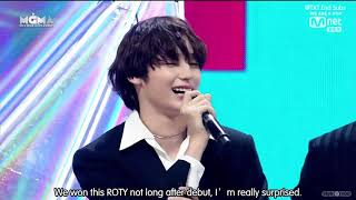 Download lagu (Eng Sub) TXT win ROTY on MGMA 2019 acceptance speech mp3