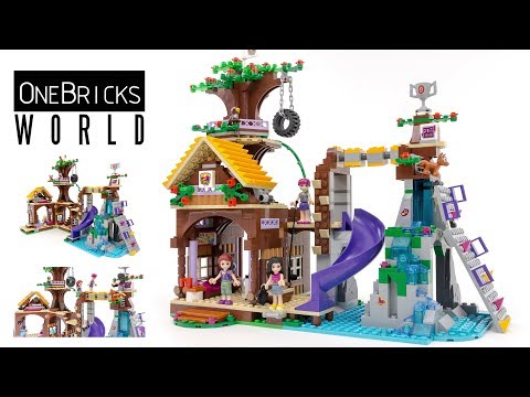 LEGO FRIENDS 41122 Adventure Camp Tree House – Lego Speed Build