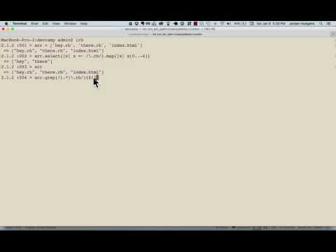 Using grep instead of select and map in Ruby