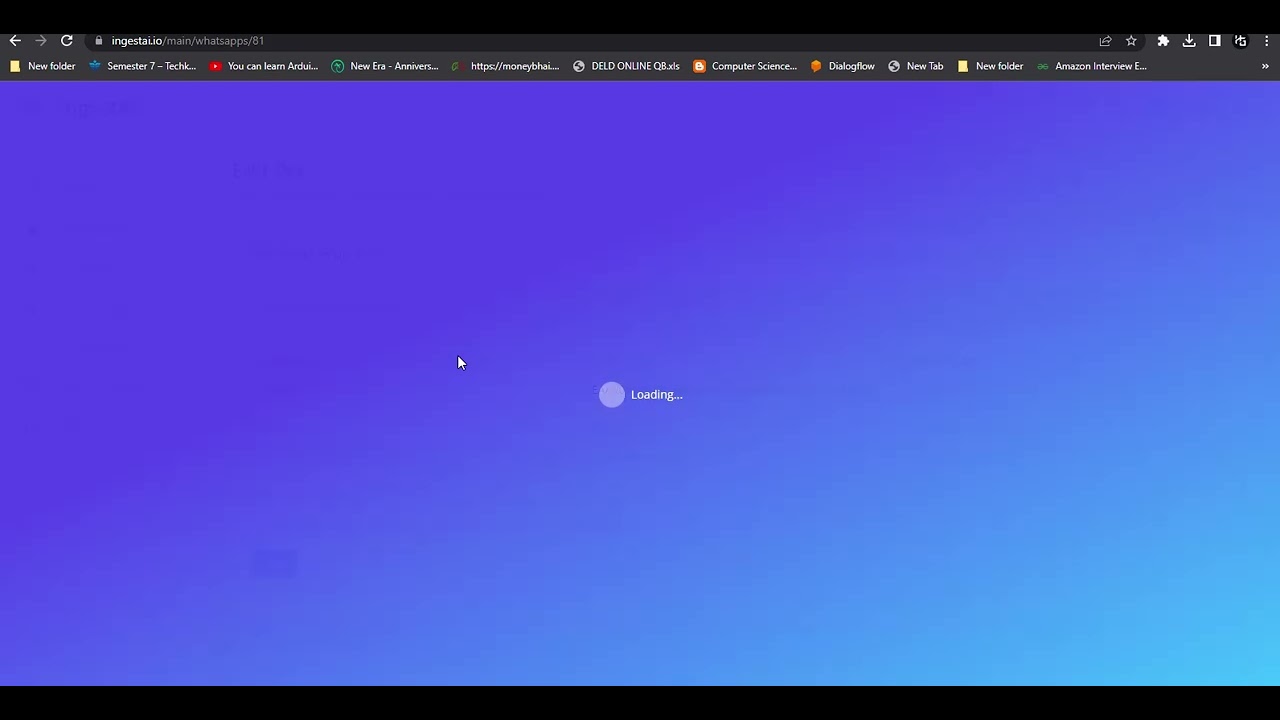 WhatsApp tutorial video with IngestAI