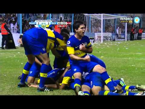 Golazo de Blandi - Boca 2 2 Atl Rafaela - Clausura 2012 Fecha 13
