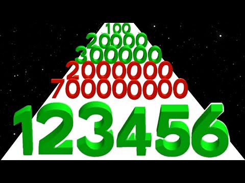 Number Stack vs Hole Number Run - ASMR Gameplay (Freeplay Original) New Update