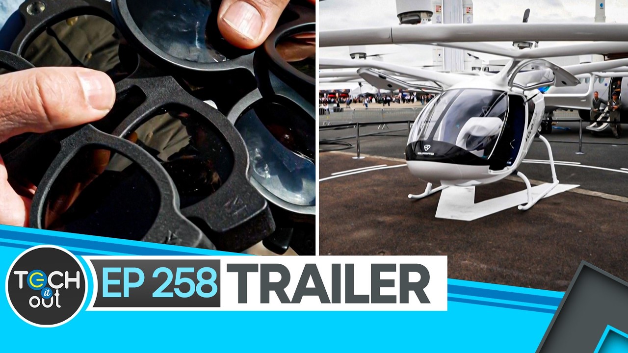 AI Smart Glasses, UFO-Style Aircraft & Japan's Futuristic City | Tech It Out: Ep 258 | Trailer