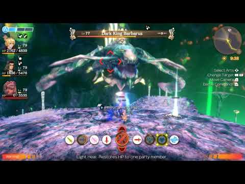 Xenoblade Chronicles - Unique Monster: Dark King Barbarus