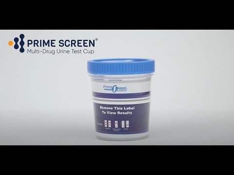 Prime Screen Drug Test Instruction