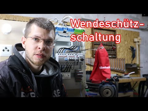 Wire reversing contactor circuit with self-locking! ElektroM