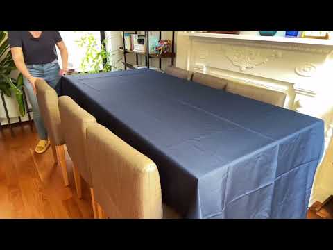Blue Tablecloth Rectangle