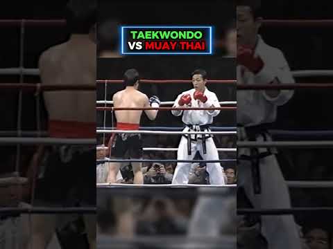 CRAZY FIGHT TKD VS MUAY 😱