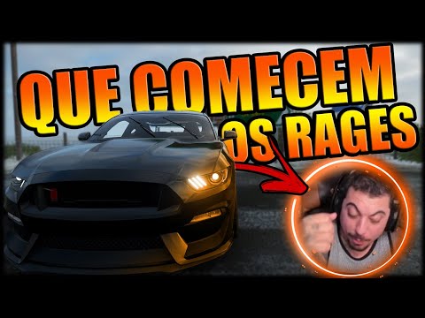 ZOIOOGAMER começou OS RAGES na PRIMEIRA CURVA - FORZA HORIZON 4 ONLINE