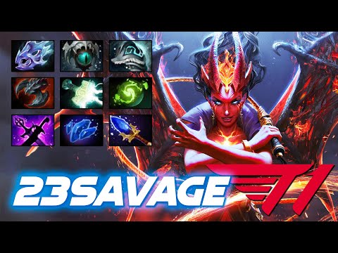 T1.23savage Queen of Pain [33/6/17] - Dota 2 Pro Gameplay [Watch & Learn]