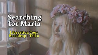 Christina Aguilera - Searching For Maria (Backdrop do telão da The Liberation Tour)