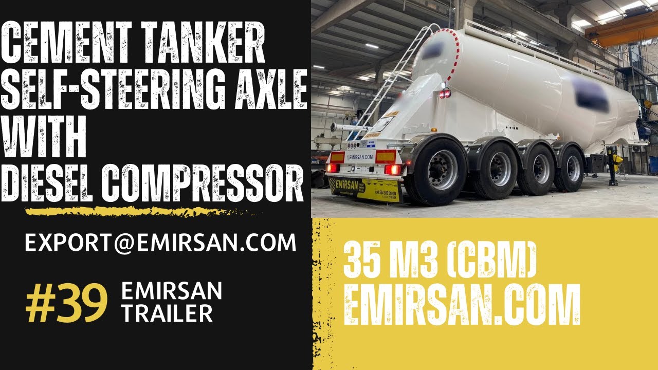 35 m³ V-Type Cement Tanker