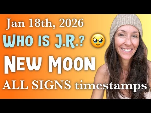 First NEW MOON of 2026!! 🎉 ASTROLOGY forecast ⭐️ ALL SIGNS timestamps