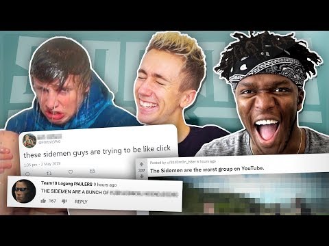 SIDEMEN REACT TO HATE COMMENTS