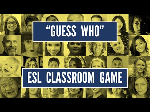 Guess Who- ESL Game