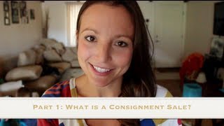 What is a Consignment Sale?