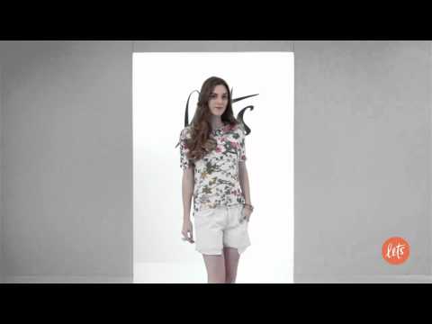 Blusa Estampa Floral - TANTAN