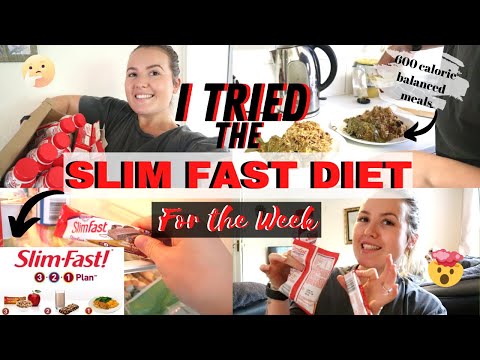I tried the SLIM FAST DIET for a week *WOW* Didn’t Expect This!