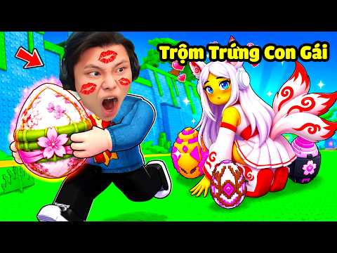 [ROBLOX] JayGray Trộm Trứng Con Gái Steal An Egg😘💋Thử Thách Cướp Trứng Anime Girl Siêu Mắc Cỡ