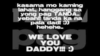 MY first LOVE-- My dad =)
