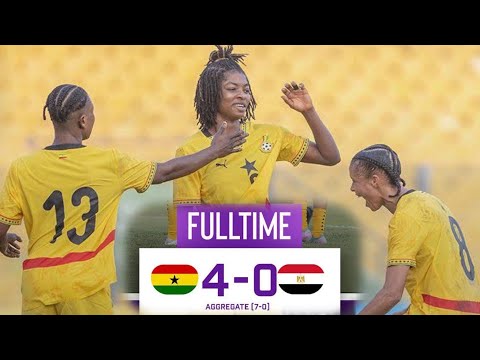 GHANA VS EGYPT(4-O)-WAFCON 2026 QUALIFIERS-EXTENDED GOALS & HIGHLIGHTS