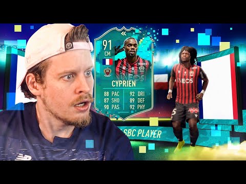 IS THIS GOOD VALUE?! 91 PREMIUM FLASHBACK CYPRIEN PLAYER REVIEW! FIFA 20 Ultimate Team