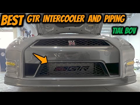 Best GTR Intercooler and Intercooler Piping Kit | R35 GTR