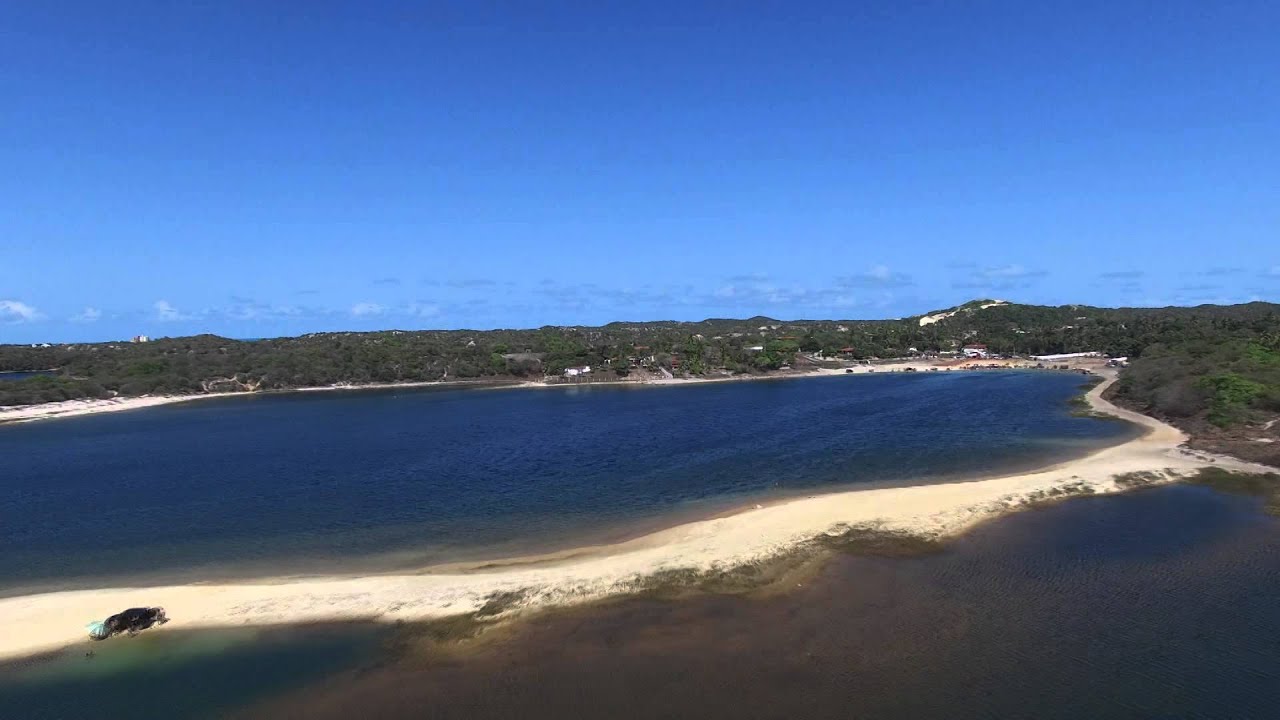 Drone selfie Lagoa de Alcaçuz - RN
