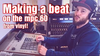 Video thumbnail for Making a beat from vinyl on the mpc 60 - Boombap Hiphop by Tommy Vamoz