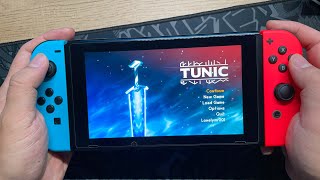 Tunic Gameplay On Nintendo Switch