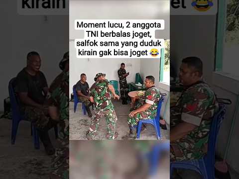 TNI ADU SKILL JOGET DANGDUT 😂‼️#tni #militer #tentara