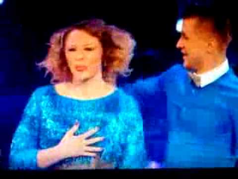 Kimberley Walsh dancing the Charleston