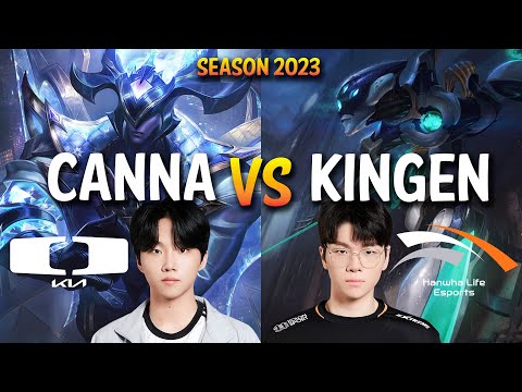 DK Canna vs HLE Kingen - Canna AATROX vs Kingen CAMILLE Top - Patch 13.16 KR Ranked
