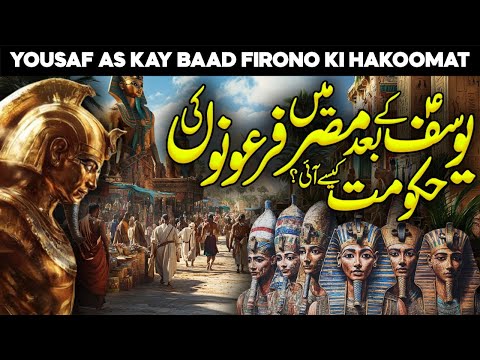 Hazrat Yusuf Ke Baad Misar Me Firono Ki Hakoomat Kaisy Ai | Prophet Joseph | Faysal Islamic