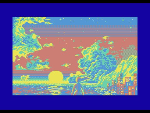 Railslave demoscene pixel art, 2020 selection (c64, amstrad cpc, custom)